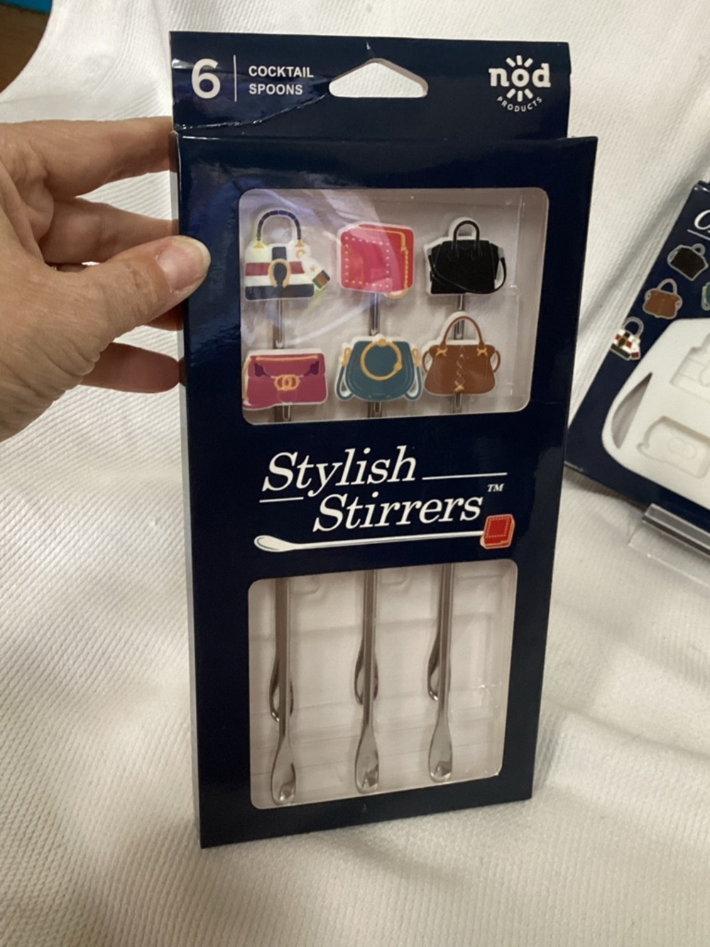 Classic Purse-Themed Ice Cube Tray and Bar Accessories Bundle NIB - Picture 2 of 7
